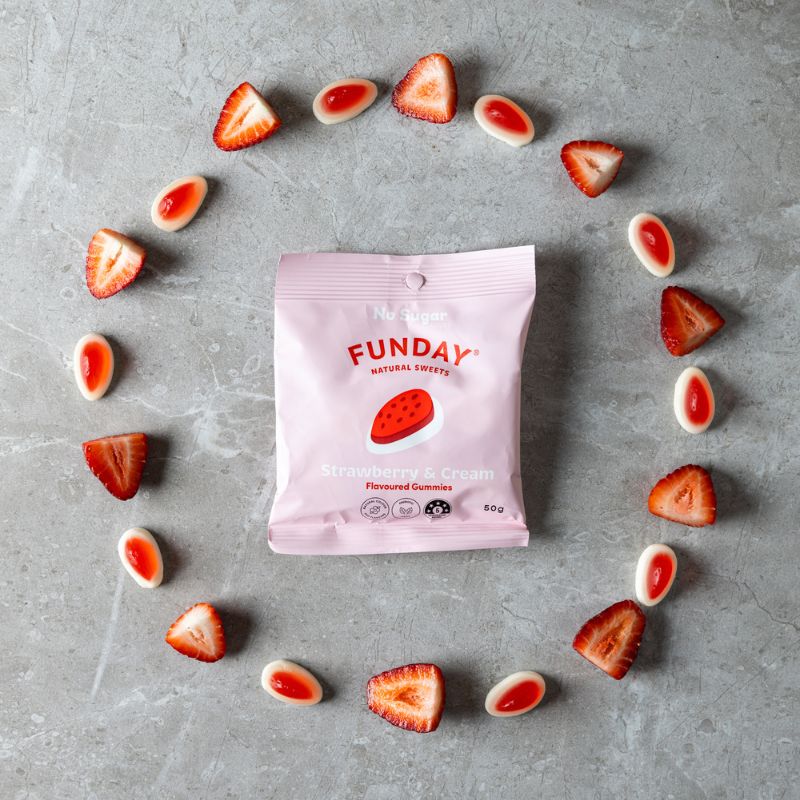 Funday Sweets - Strawberry & Cream